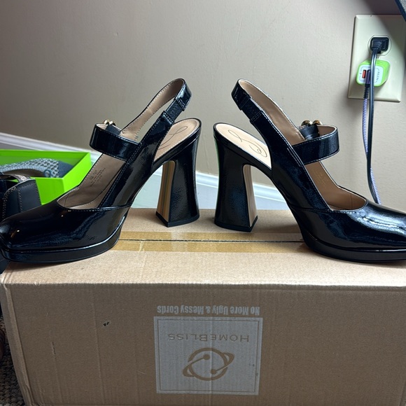 🖤 • NWOT • Sam Edelman • Women’s Jildie Slingback Mary Jane Heel • Size 10 - Picture 7 of 17